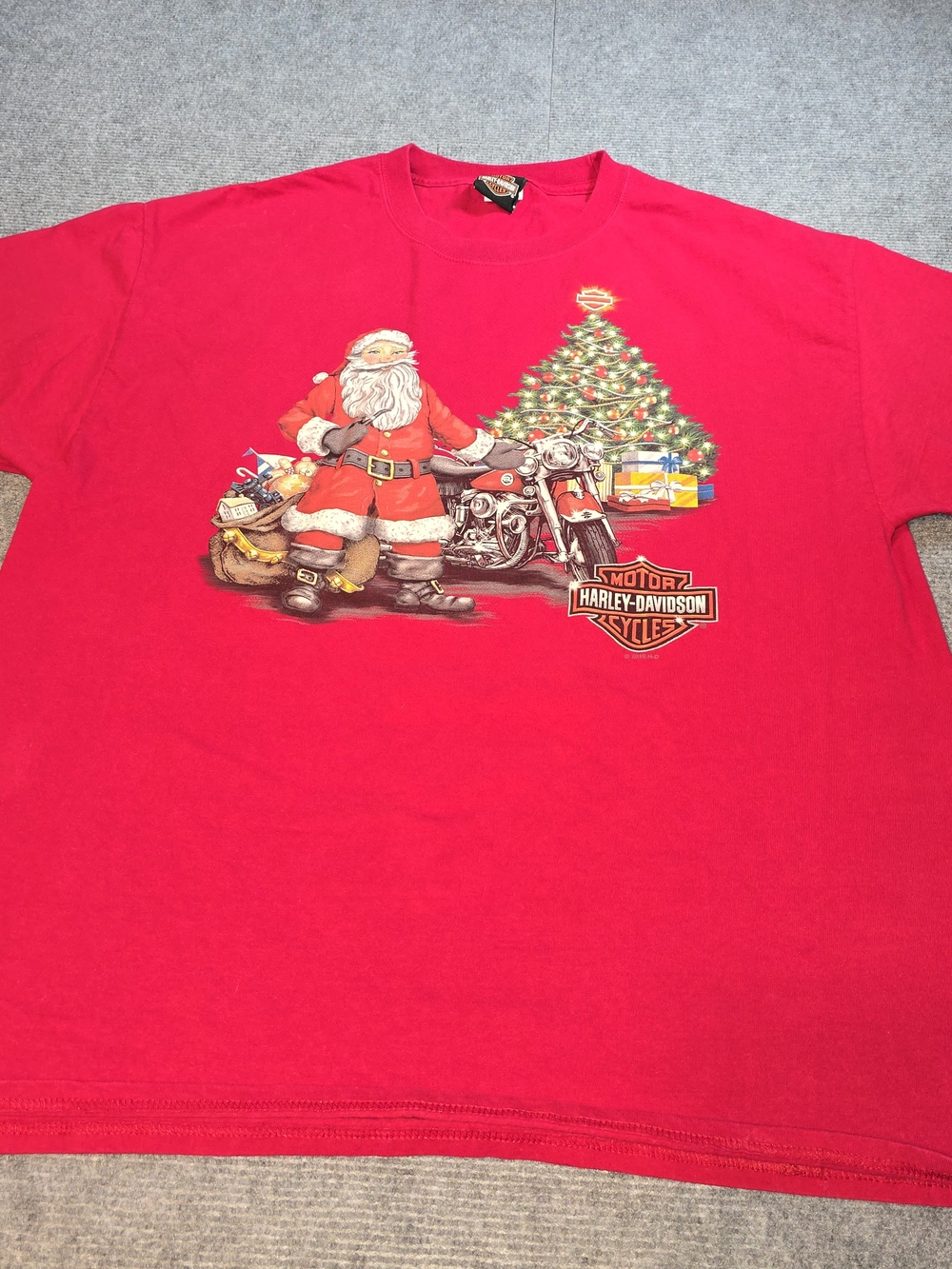 Harley-Davidson Brandon Florida Red Dealer Graphic T-Shirt